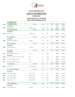 precios 2017