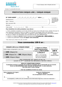 Vous commandez 100 € en