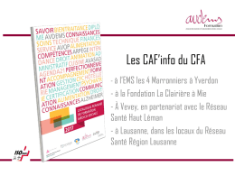 CAF`info du CFA