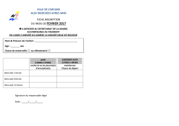 F&eacute;vrier. - Mairie de Carcans