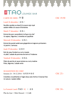 Chf. 24. - Tao lounge-Bar