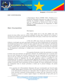 A Monseigneur Marcel UTEMBI TAPA