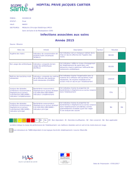 Fiche de publication obligatoire de l`&eacute;tablissement