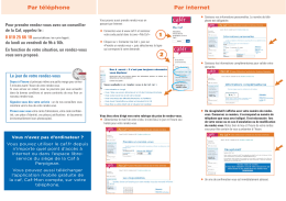 télécharger le guide pratique de la prise de rendez-vous par