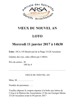 vœux du nouvel an