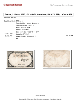 France, 5 Livres, 1793, 1793-10