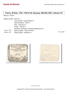France, 50 Sols, 1792, 1792-01