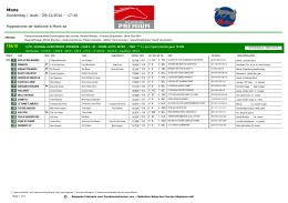 29/12/2016 - 17:45 Hippodrome de Wallonie &agrave; Mons sa