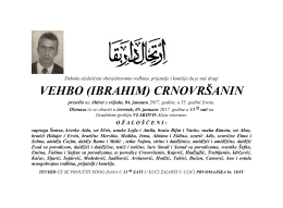VEHBO (IBRAHIM) CRNOVR&Scaron;ANIN
