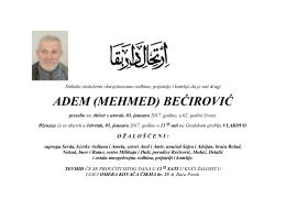 ADEM (MEHMED) BEĆIROVIĆ