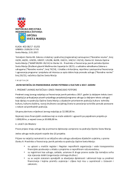 OPĆINA SVETA MARIJA