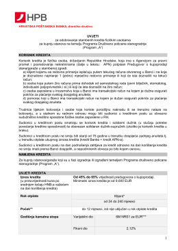 Prilog 29_Uvjeti stambeni APN EUR