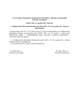 A Terrorizmus, P&eacute;nzmos&aacute;s &eacute;s Katonai &Uuml;gyek