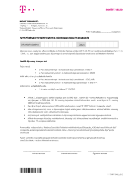 szerződ&eacute;s-kieg&eacute;sz&iacute;t&eacute;s next xl d&iacute;jcsomag d&iacute;jai &eacute;s