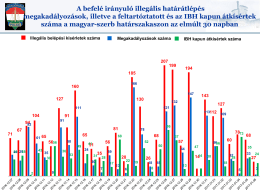A befel&eacute; ir&aacute;nyul&oacute; illeg&aacute;lis hat&aacute;r&aacute;tl&eacute;p&eacute;s