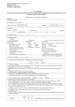 "B" bet&eacute;tlap - Budafok