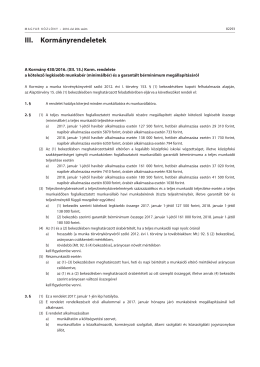 (XII. 15.) Korm.rendelet