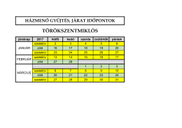 Janu&aacute;rban a szelekt&iacute;v hullad&eacute;kot is &ouml;sszegyűjtik