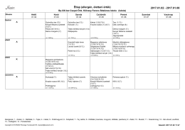 Étlap nyomtatás - Kölcsey Ferenc Általános Iskola