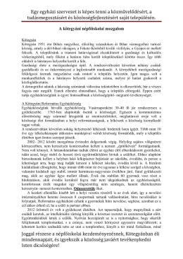 Tyukodi László: A kötegyáni népfőiskolai mozgalom