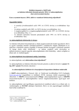 16K59 kitöltési útmutató