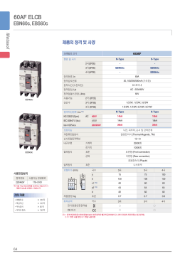 60AF ELCB EBN60c, EBS60c