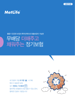 무배당 더해주고 채워주는 정기보험