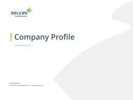 Global Business / SELVAS Healthcare