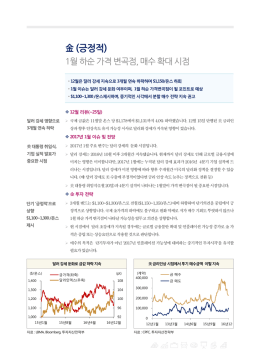 전망 金 (긍정적)