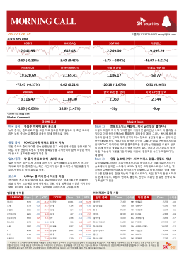 2040pt 를 지키면서 약보합 마감