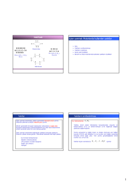 &ccedil;ten yanmalı Motorlarda kullanılan yakıtlar