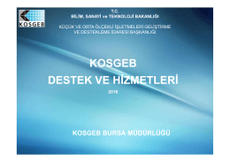 kosgeb bursa müdürlüğü