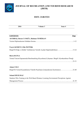 Contents - jrtr.org