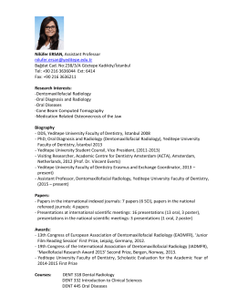 Asst. Prof. Dr. Nil&uuml;fer ERSAN