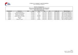 FATİH SULTAN MEHMET VAKIF &Uuml;NİVERSİTESİ