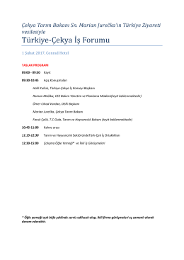 T&uuml; rkiye-&Ccedil;ekya İ ş For&uuml;m&uuml;