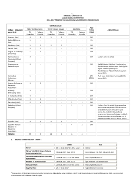 kırıkkale üniversitesi rektörlüğünden