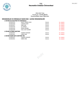 Proliz - Necmettin Erbakan Üniversitesi