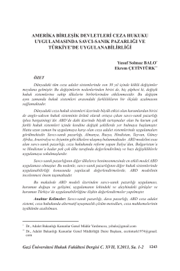 amerika birleşik devletleri ceza hukuku