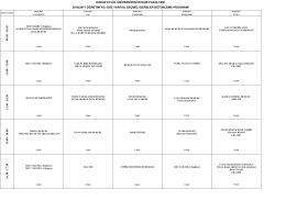2016-2017 Öğretim Yılı Güz Yarıyılı Seçmeli Dersler Bütünleme