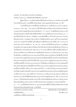 55402209 : สาขาวิชาวิทยาการและวิศวกรรมพอลิเมอร์ คํ