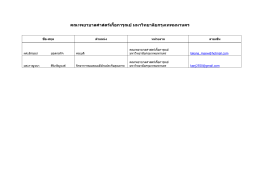 คณะพยาบาลศาสตร  เกื้อการุณย   มหาวิทยาลัยกรุง