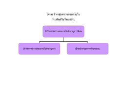 โครงสร้างกลุ่มตรวจสอบภายใน กรมส่งเสริมวัฒนธ