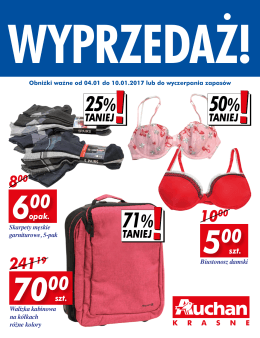 wyprzedaż! wyprzedaż! wyprzedaż!