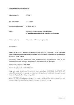 Pobierz - Elektrotim S.A