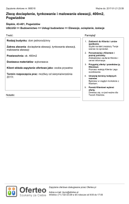 Zlecę docieplenie, tynkowanie i malowanie elewacji