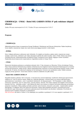 801 011 864 CHORWACJA