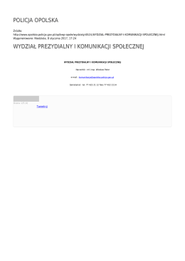 Generuj PDF - Policja Opolska