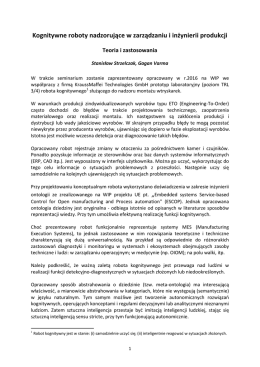 Szanowny Panie Rektorze - Wydział Inżynierii Produkcji