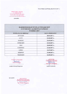 świadczenia z funduszu alimentacyjnego